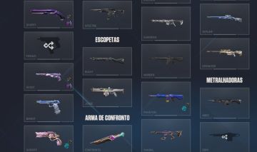 Pacote do vct pináculo e da lev muitas skin conta com mais de 2500 $ gastos