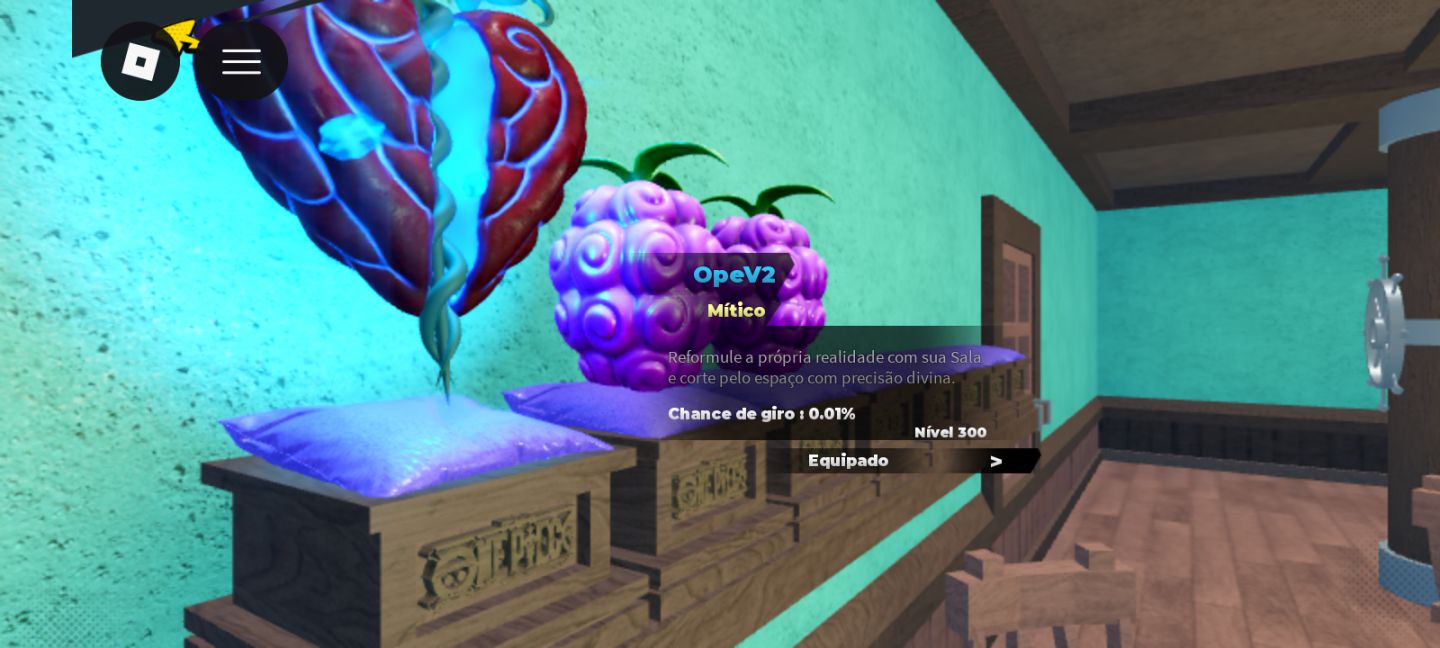 Fruit battlegrounds contas LV 300