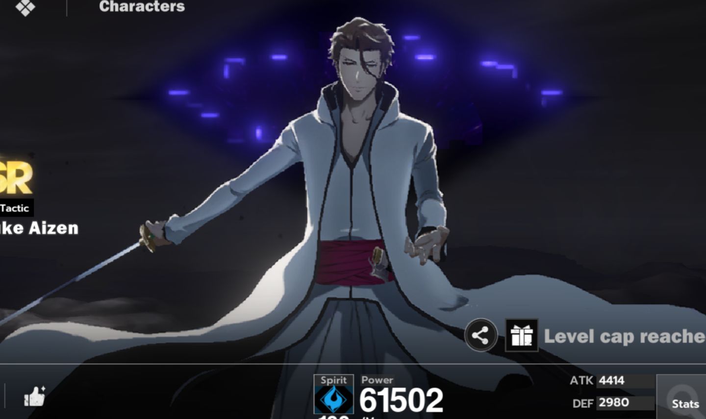 Conta Aizen B6 - Server 15 - Level 76