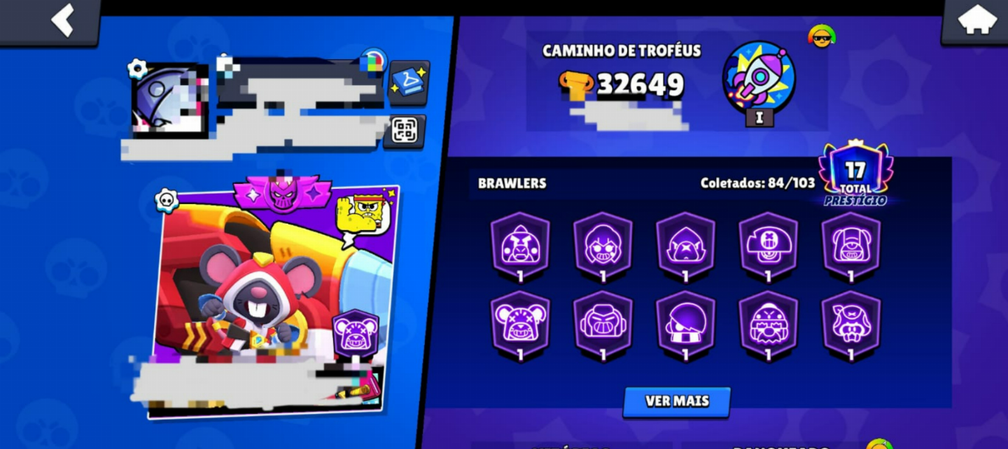 Conta Brawl Stars 32k+