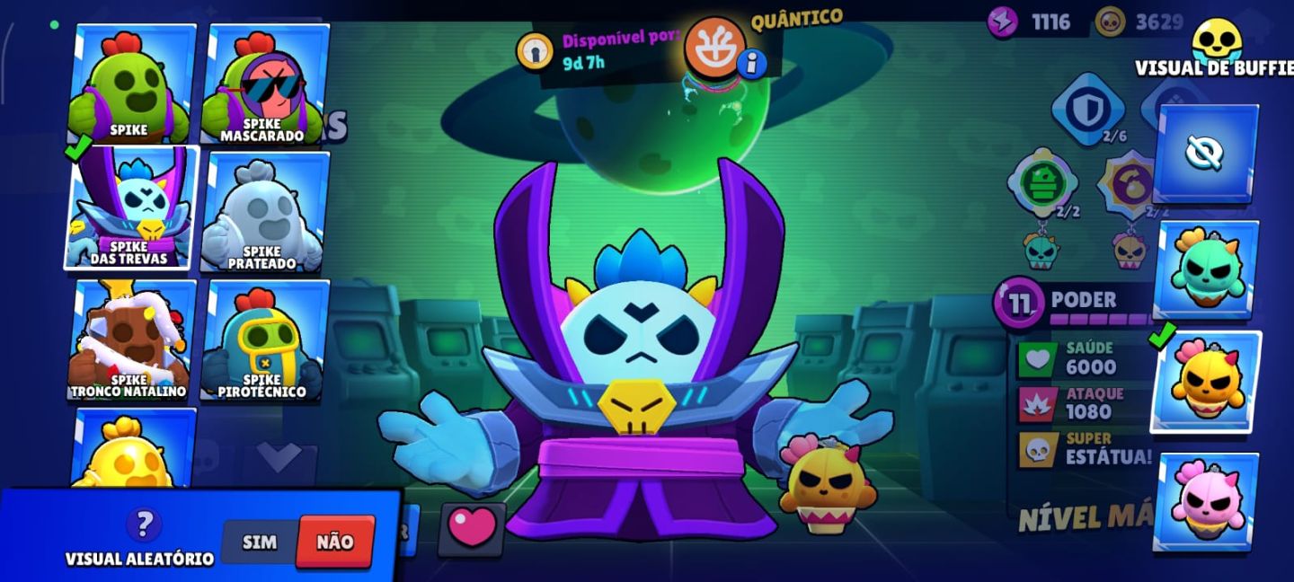 OFERTA DE CONTA DE BLAWL STARS 2020 COM SKIN