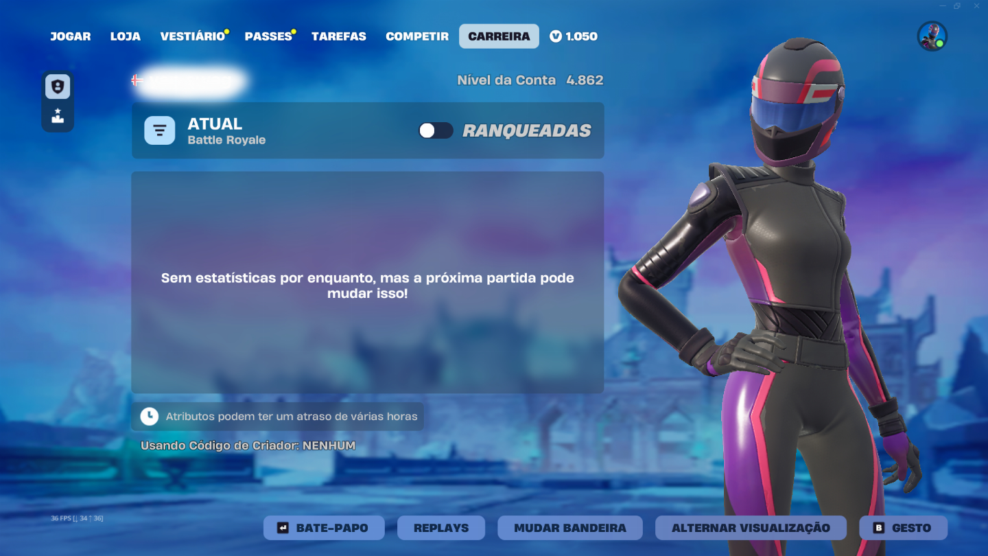 Conta Fortnite com 147 Skins | V-Bucks | Passe Midas Completo | Melhor Preço