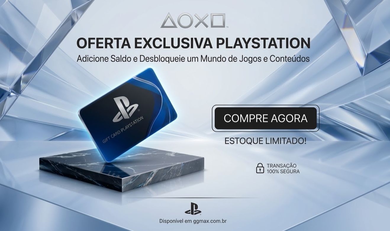 PLAYSTATION GIFT CARD - OFERTAS TEMPORÁRIAS!