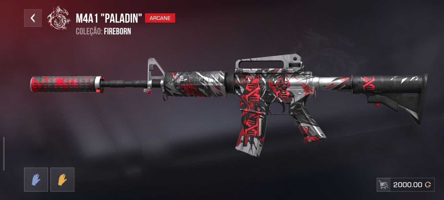 Conta Standoff 2 | Inventário Vermelho