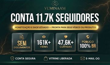 CONTA TIKTOK 11,7K SEGUIDORES, MONETIZAÇÃO E SHOP APROVADO | NICHO PROSPERIDADE