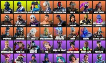 CONTA FORTNITE - 207 SKINS | Galaxia, Cloud Striker, Kor | PODE ALTERAR E-MAIL