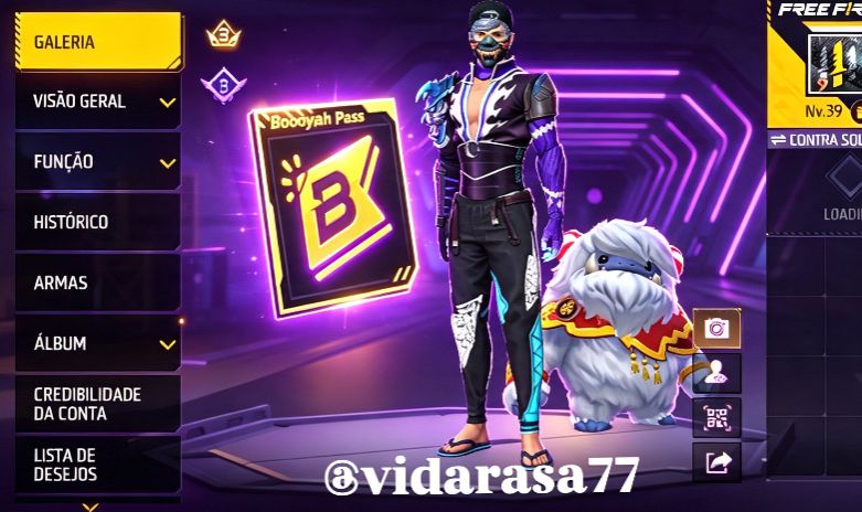 PASSE BOOYAH PREMIUM FREE FIRE - NÃO PRECISA ADICIONAR!