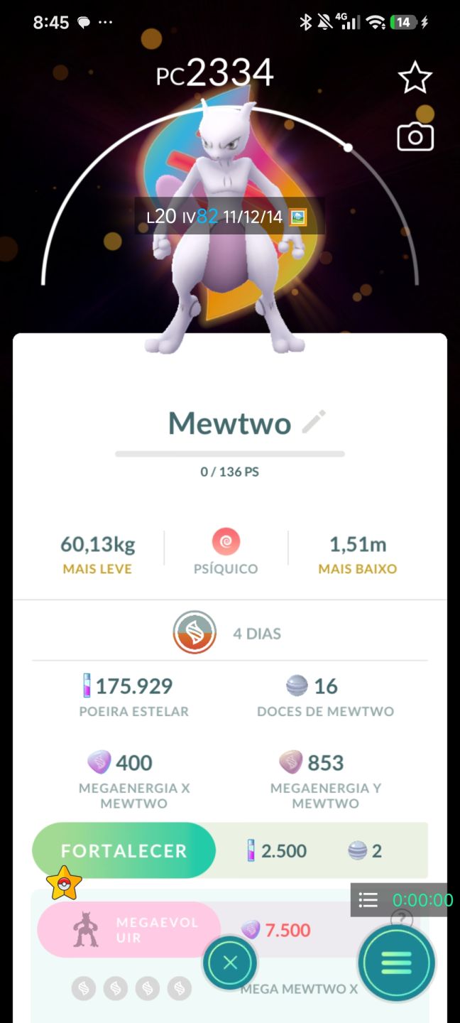 [Promoção]Conta Pokémon Com Lendários