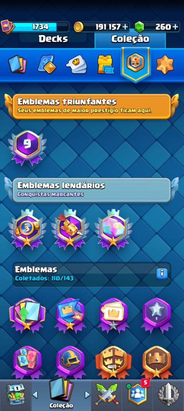Clash Royale Conta Endgame | Rei Nível 16 | 14.000 Troféus | 9 Anos