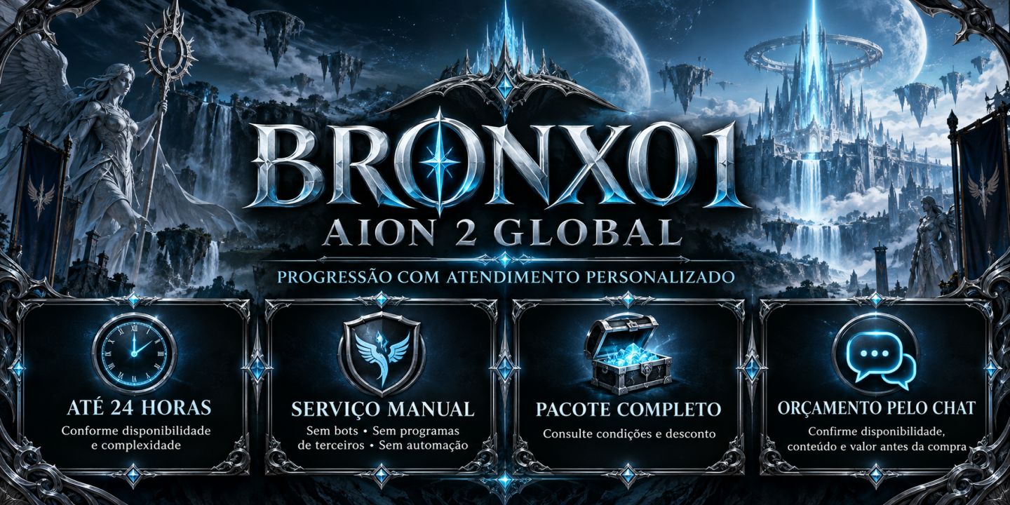 AION 2 GLOBAL Serviços de Progressão BRONX01