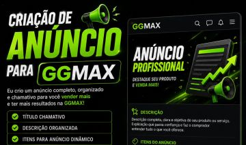 Criação de Anúncio para ggmx
