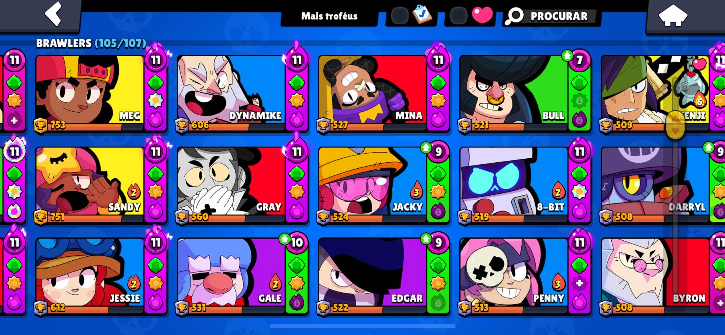 Conta de brawl stars, boa