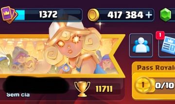 ANÚNCIO DE VENDA - CLASH ROYALE % evoluções e 3 herois