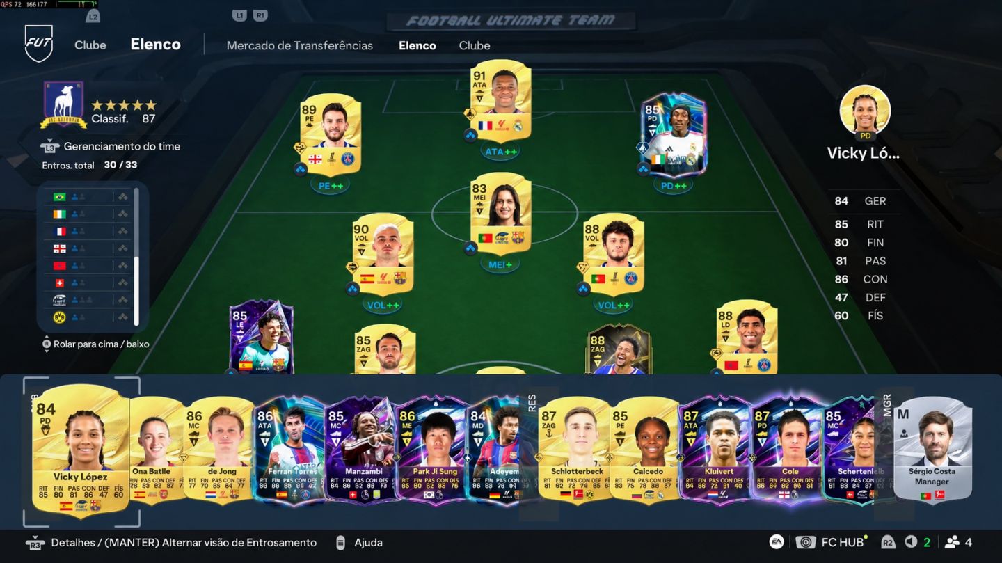 CONTA EA FC 27 ULTIMATE PC | TIME 4.15 MILHÕES | 4K FIFA POINTS | 300K COINS