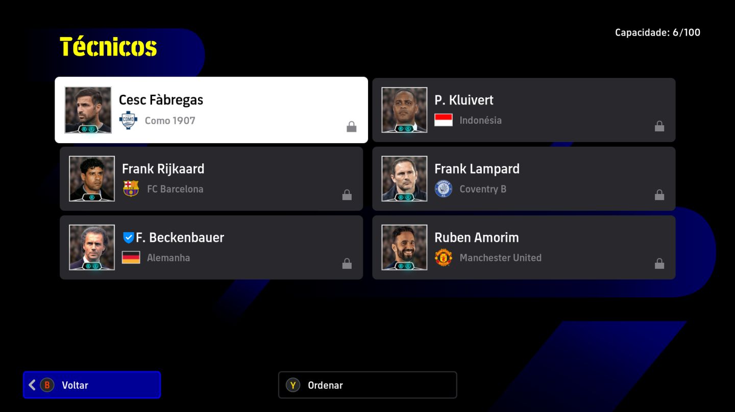 Conta Efootball Xbox/PC - Del Piero, Mbappé, Yamal, Romario, Messi, Kane e etc