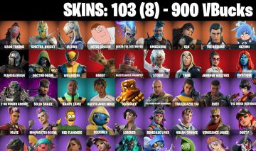 103 Skins SPECTRA KNIGHT | DOCTOR DOOM | WOLVERINE | GROOT | STORM | 900 VB