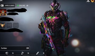 Conta call of duty mobile com vários skins