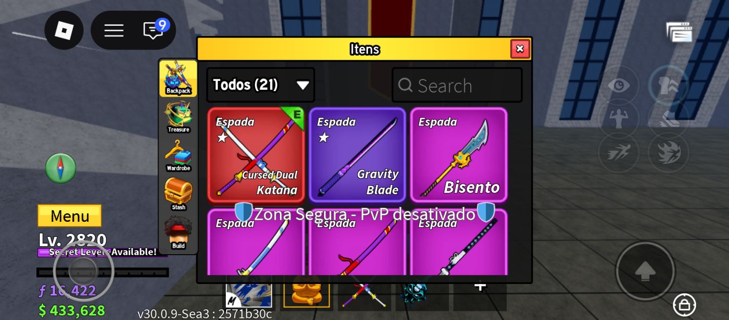 CONTA DE BLOX FRUITS PREÇO NEGÓCIAVEL