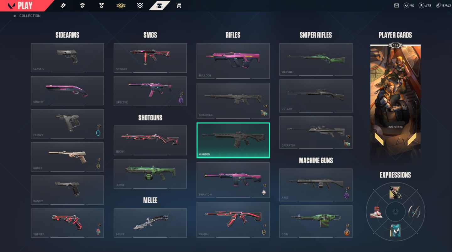 VALORANT CONTA COM BUTTERFLY + SKINS ANTIGAS + TODOS OS AGENTES