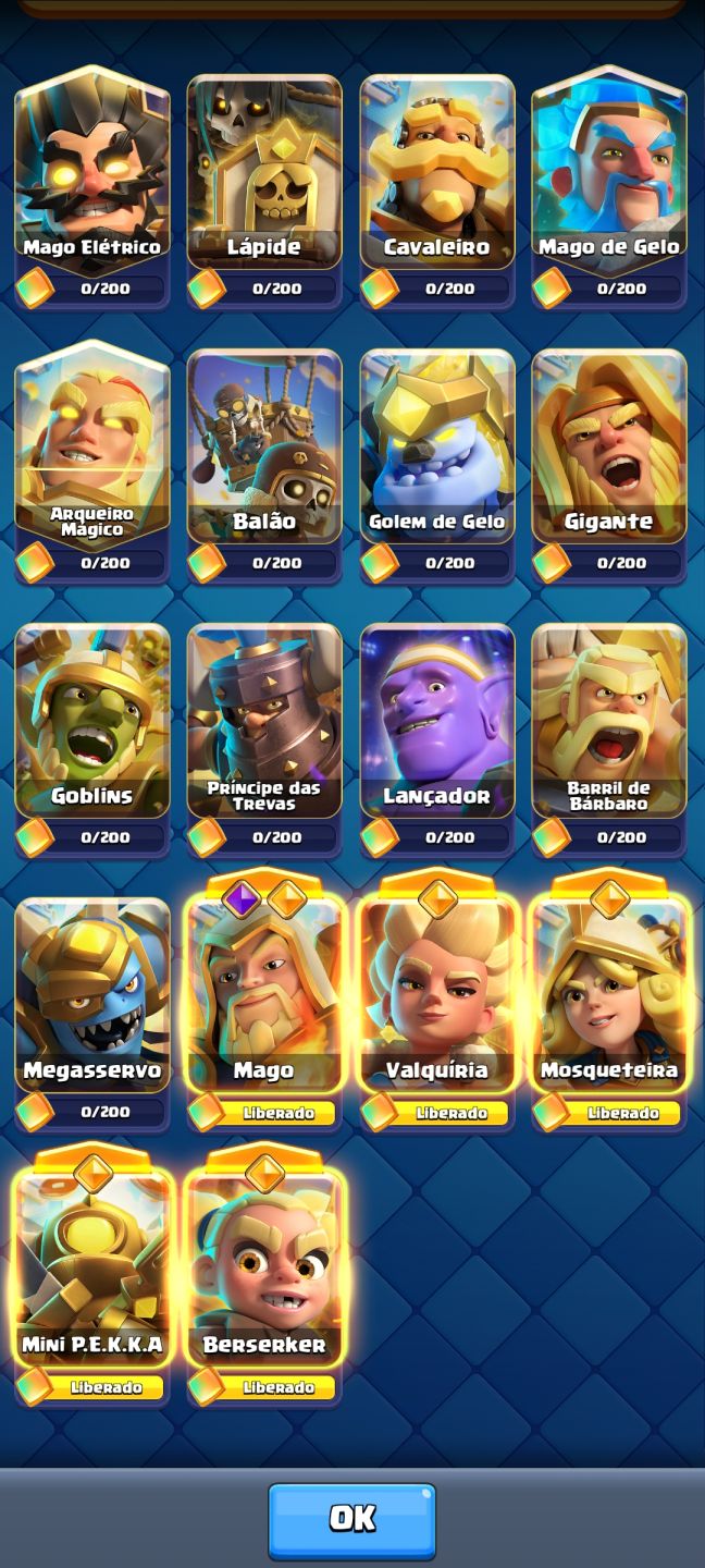 CONTA DE CLASH ROYALE FULL +14500K DE TROFÉUS [MELHOR PREÇO DE REVENDA]