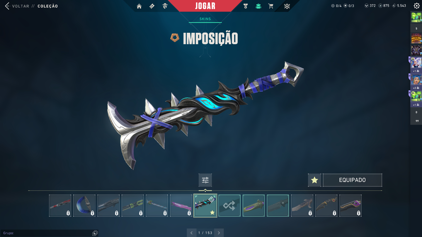 Conta valorant 38 skins - lol 104 skin