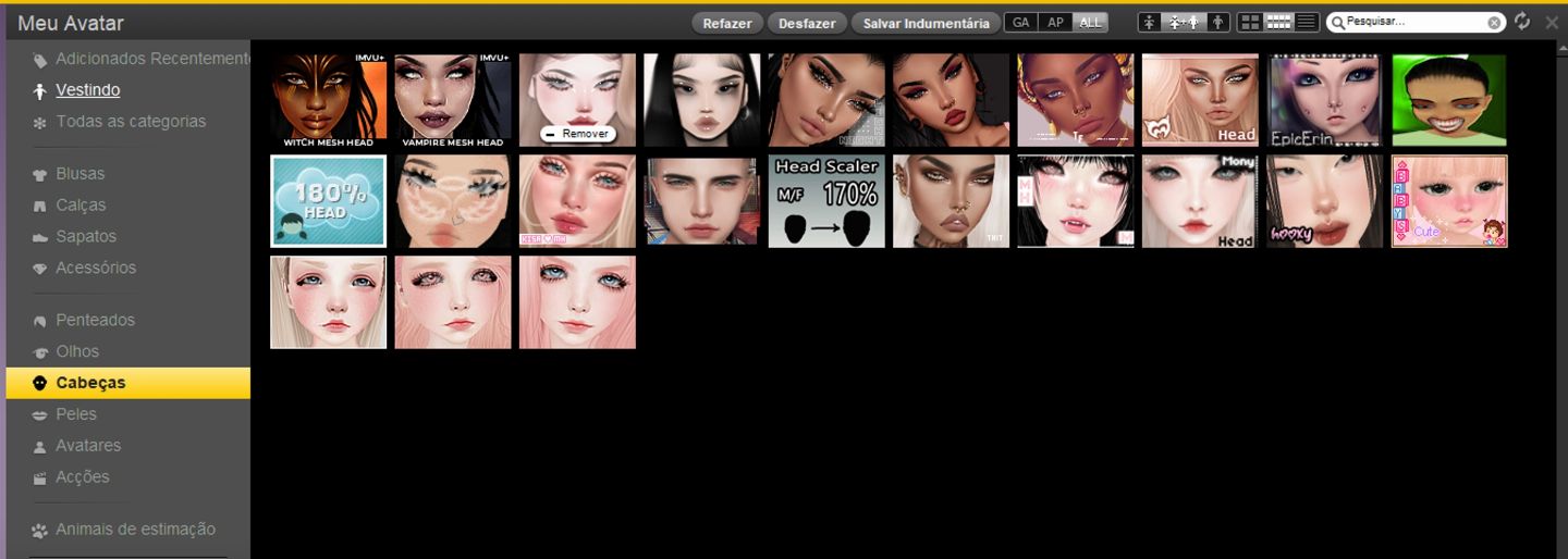 CC imvu Feminina upada, com +1 de brinde (Leia a descrição para obter detalhes)