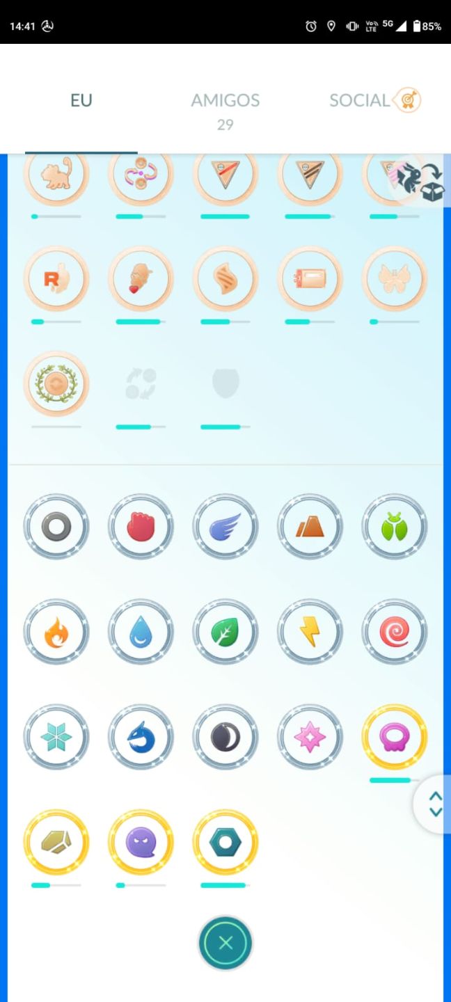 Conta Pokémon Go Level 72 (2023)