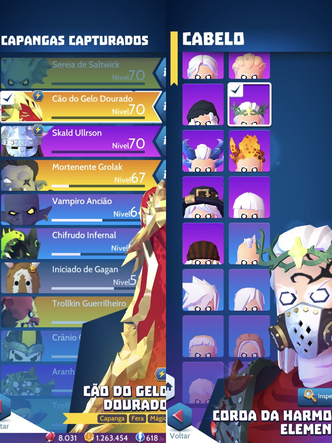 Conta knighthood Full mago