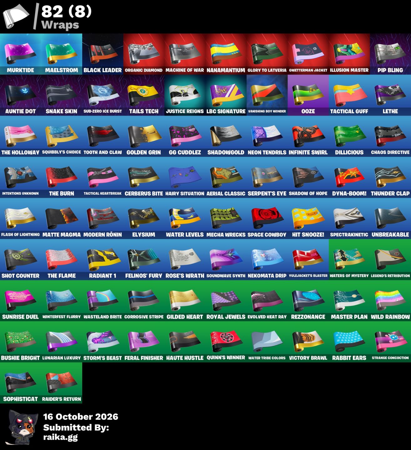 FORTNITE | 78 SKINS | GOKU + MESSI + GODZILLA + SOLID SNAKE + PETER GRIFFIN | 12