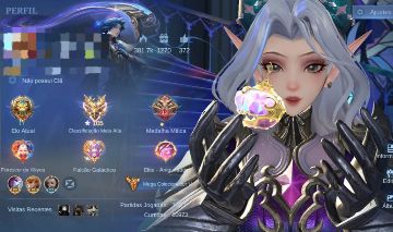 Conta Mobile Legends MEGA COLECIONADOR V (448 skins) + 650 diamantes