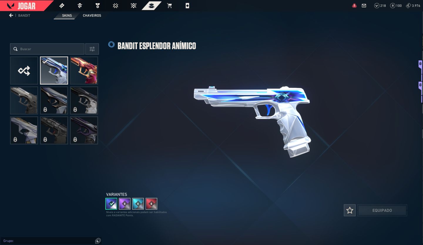 CONTA VALORANT COM SKINS RARAS | Vandal Singularidade + Phantom Reconhecimento