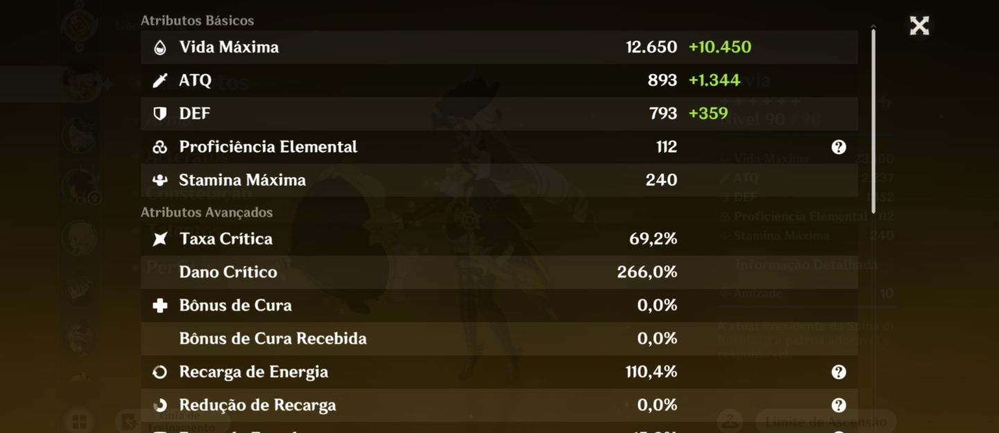 Conta Genshin Endgame + Star rail