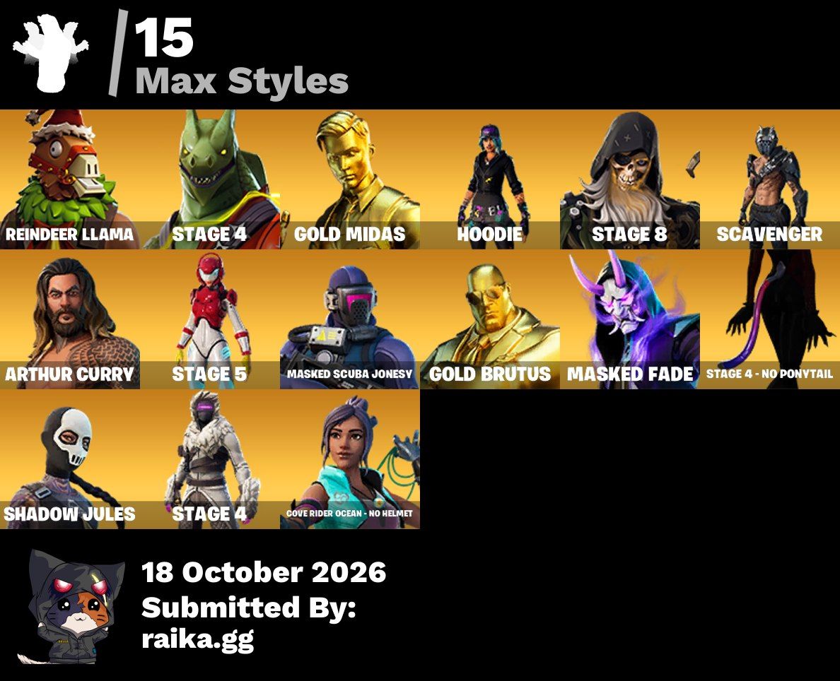 FORTNITE | PASSES ANTIGOS T7T14 | 64 SKINS | 8 EXCLUSIVOS | LVL 1627