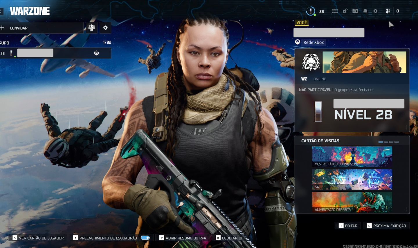 CONTA WARZONE / OPERADORES / LEVEL 30 / FULL ACESSO