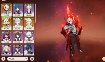 CONTA GENSHIN AR 51 COM ARLECCHINO ODETTE E XILONEN