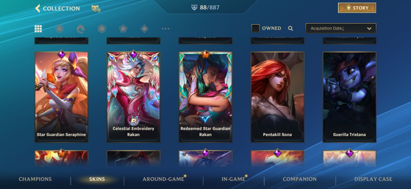 Conta wild rift main rakan