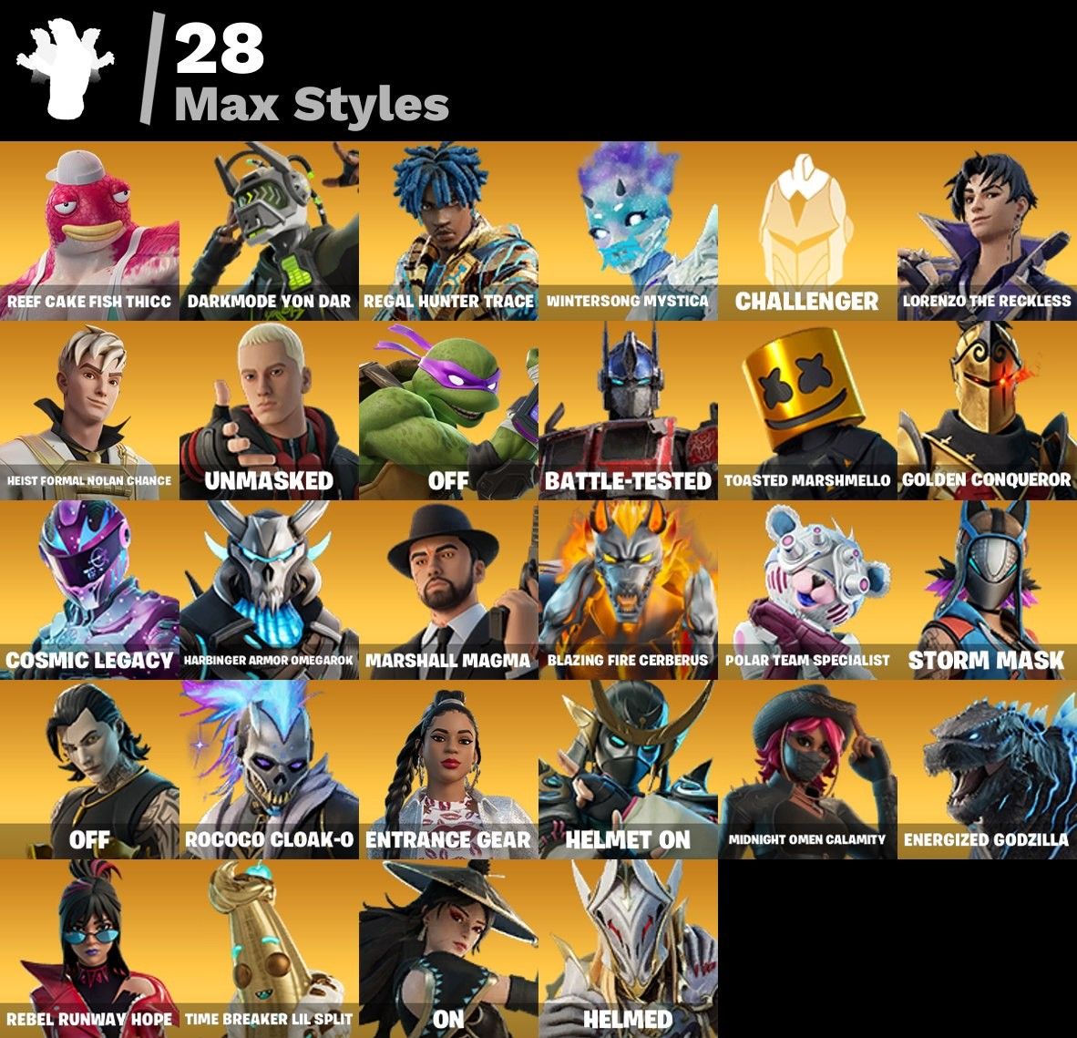 CONTA DE FORTNITE COM 157 SKINS | Black Ranger | PROMOÇÃO!