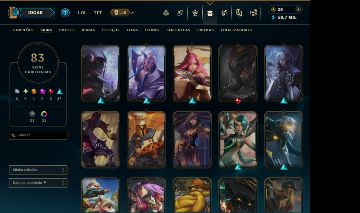 Conta de lol (league of legends) - 83 skins, 8 skins do yasuo