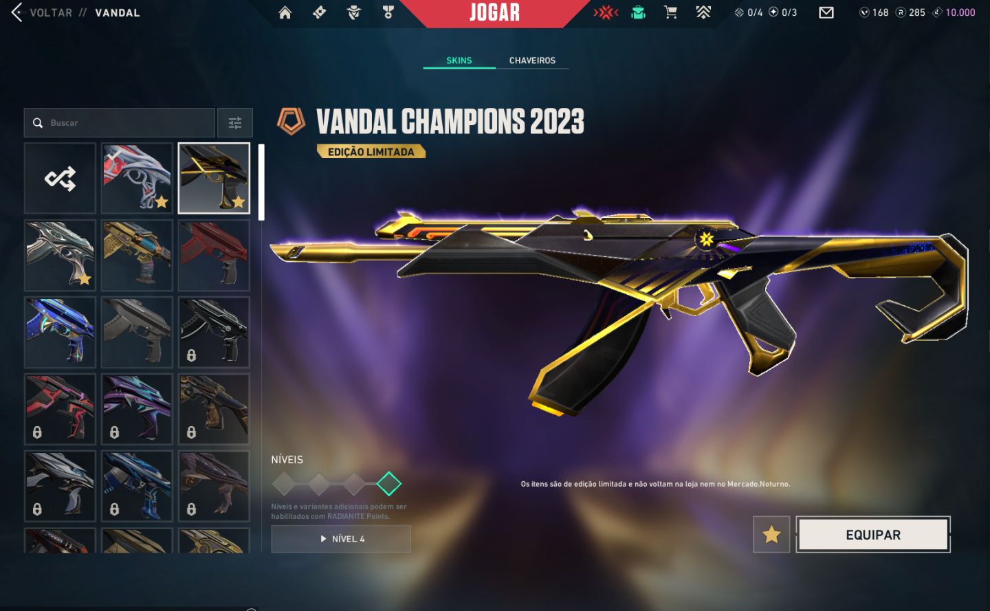 Conta de VALORANT//1800R$ GASTOS/CHAMPIONS 23, VCT MELEE 2026//Aceito propostas