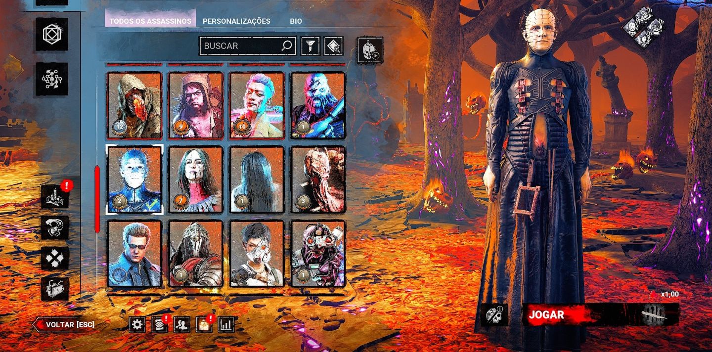 Conta Dead by Daylight - Com Skins Legacy legítimas