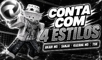 CONTA COM 4 ESTILOS SECRETS PRA SPIKER!