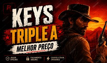 Jogos Triple A com ativação na Steam (MELHOR PREÇO)