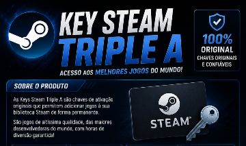 Steam key aleatória triple A