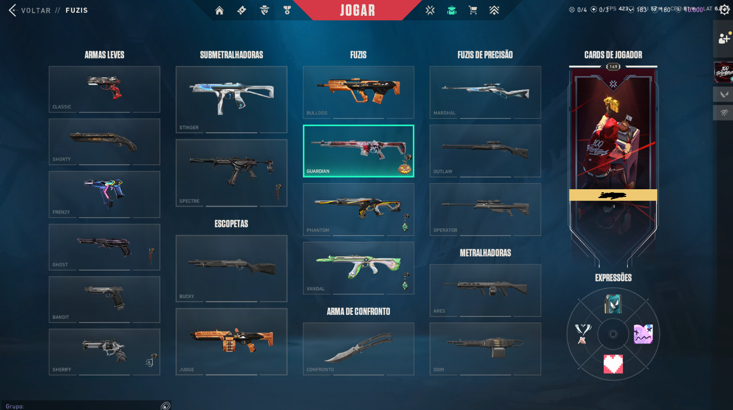 CONTA VALORANT COM SKIN | FULL ACESSO - PREÇO NEGOCIAVEL