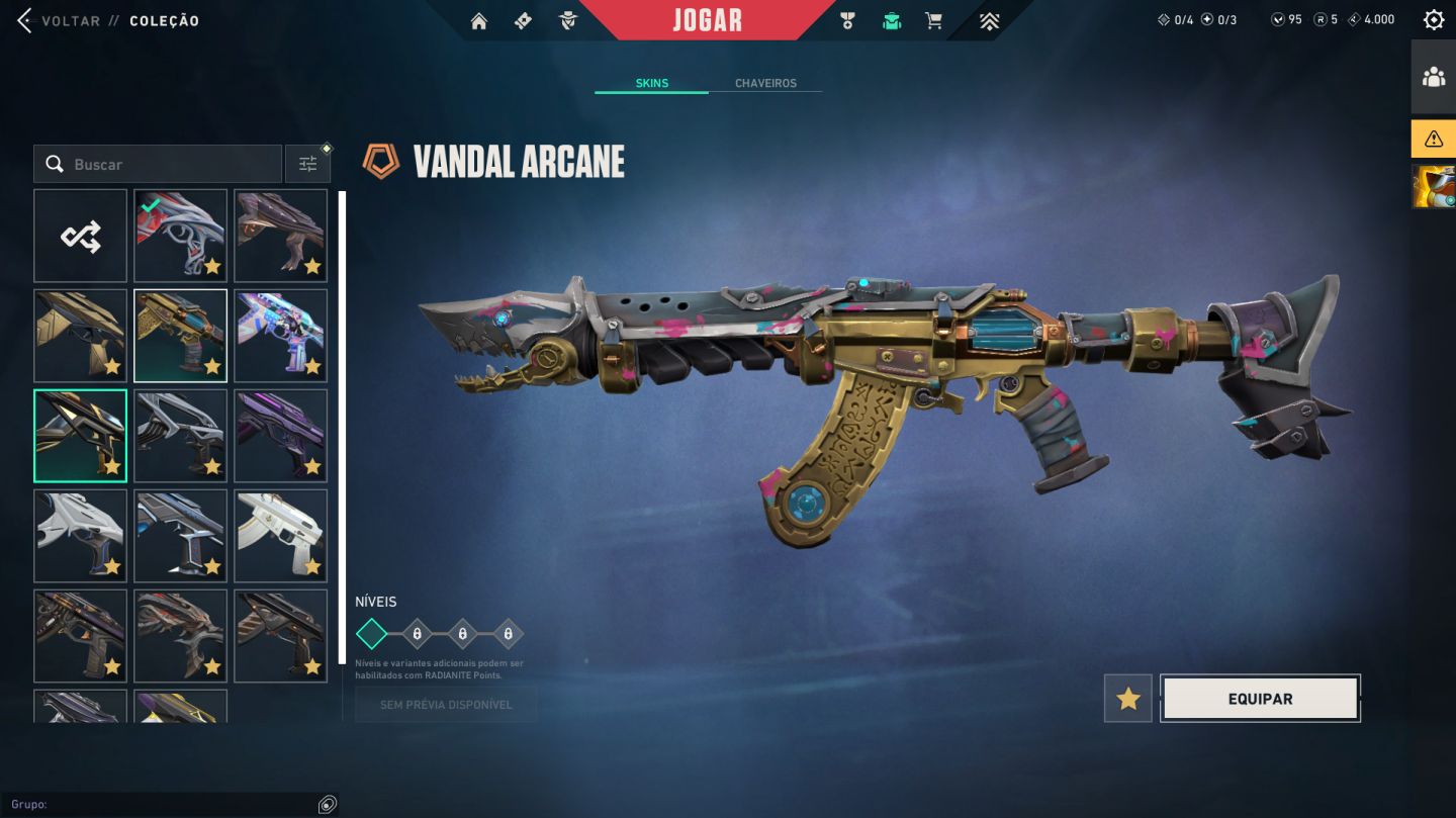 CONTA DE VALORANT 8K GASTOS [ARCANE, CHAMPS25, CHAMPS24, FÁSICA, VCT E 5 YEARS]