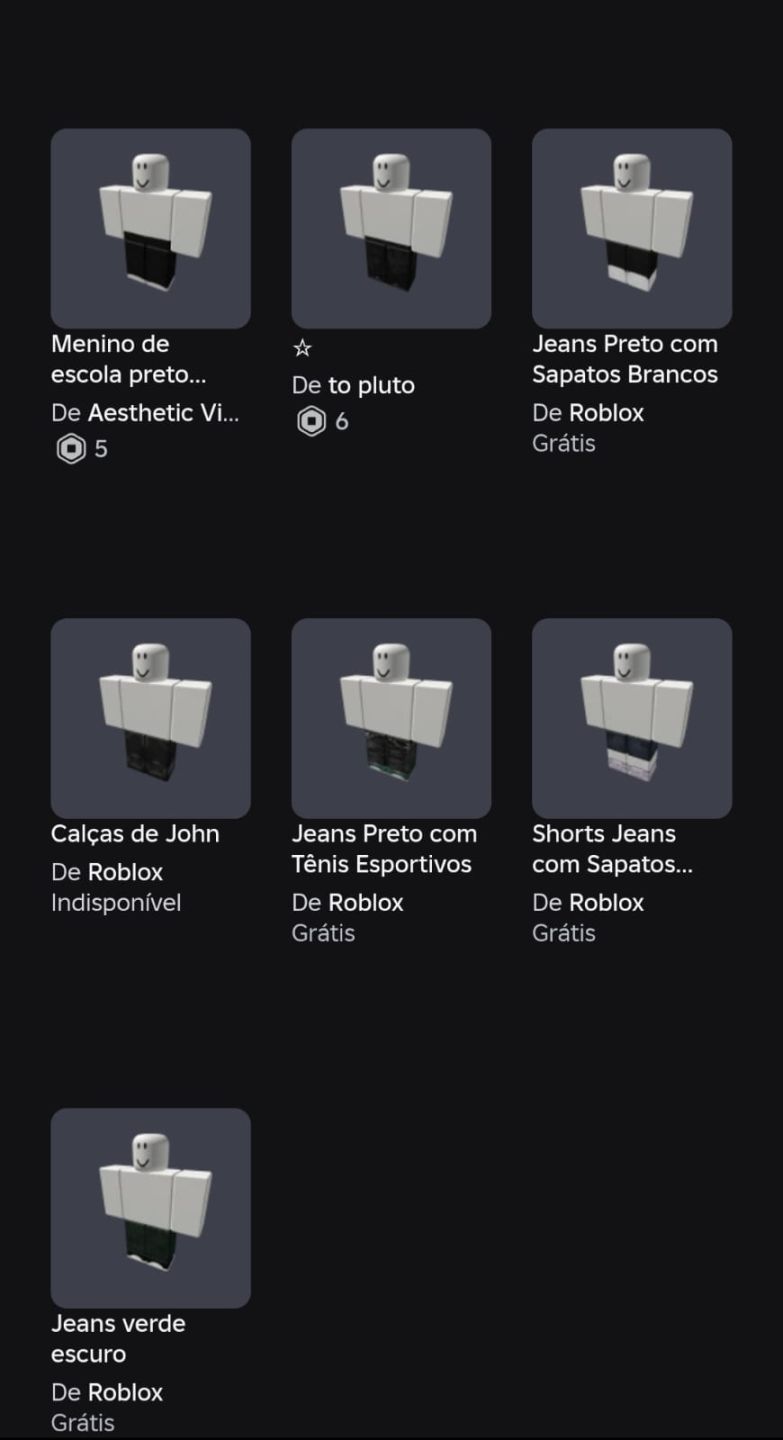 Conta roblox