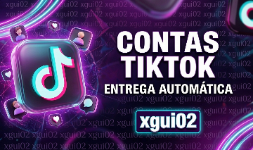 CONTAS TIKTOK NOVAS - IP BR/EUA/MIX + Entrega Automática