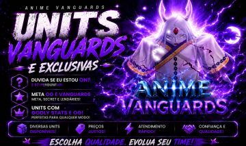 Anime Vanguards Units a Venda
