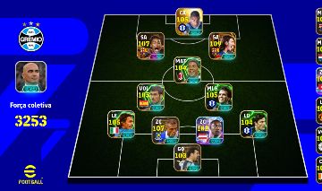 CONTA EFOOTBALL TOP MESSI BLITZ 110 + BALE 107 + NEYMAR BIG TIME