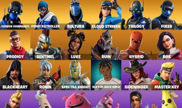 CONTA FORTNITE 29 skins | Carbon Commando | Point Patroller | Sultura | 900 VB
